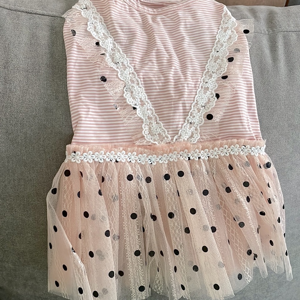 Beautiful dress for dogs the color is light pink